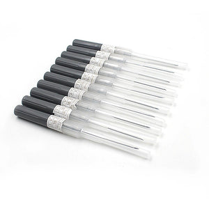 10pcs Sterilized Body Piercing Needles I.V Catheter 14G 16G 18G 20G 22G auge Grey Sewing Needles with Box Piercing Tool Kit