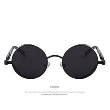 Load image into Gallery viewer, MERRYS Vintage Women Steampunk Sunglasses Brand Design Round Sunglasses Oculos de sol UV400
