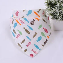 Load image into Gallery viewer, Baby Bibs Cute Cartoon Pattern bib  Burp Cloths Saliva Towel Cotton Infant Burp Cloths Bib For Kids
