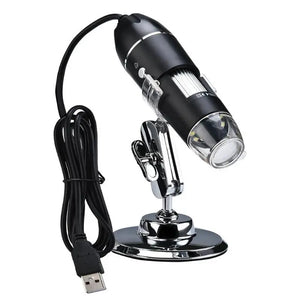 Professional 1600X 8 LED Digital Microscope USB Endoscope Camera Microscopio Magnifier Electronic Magnification