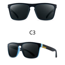 Load image into Gallery viewer, Men Polarized Sunglasses Vintage Anti-UV Driving Driver Black  Eyewear Rectangle Shades Men Oculos masculino
