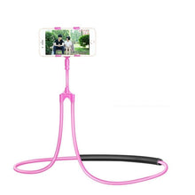 Load image into Gallery viewer, Universal Flexible Mobile Phone Holder Hanging Neck Lazy Necklace Bracket Bed 360 Degree Phones Holder Stand
