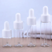 Load image into Gallery viewer, 10pcs/Lot 5ml 10ml 15ml 20ml Reagent Eye Dropper transparent Glass Aromatherapy Liquid Pipette Bottle Refillable Bottles
