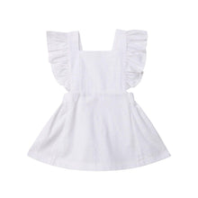 Load image into Gallery viewer, Modern Summer Casual Cute Infant Kids Baby Girl Summer Color Ruffle Princess Party Dress Clothes
