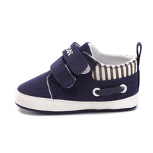 Load image into Gallery viewer, First Walkers Infant Babies Shoes Sole Soft Canvas Solid Footwear For Newborns Toddler Classic Style Sneakers
