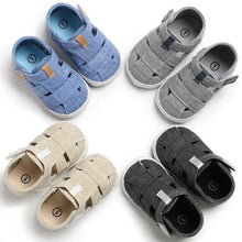 Load image into Gallery viewer, Baby Boys Fashion Summer Soft Shoes Children Boy Casual First Walker Anti Slip Shoes Sneaker Shoe

