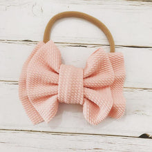 Load image into Gallery viewer, Modern Fashion Floral Headband Newborn Baby Elastic Hairbands Pearl Fresh Style Bow Knot For Girls
