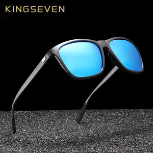 KINGSEVEN Brand Aluminum Frame Sunglasses Men Polarized Mirror Sun glasses Women's Glasses Accessories N787