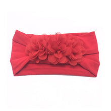 Load image into Gallery viewer, Bog Bow Infant Headband Newborn Toddler Baby Girl Boy Headwear Solid Bowknot Soft Turban Knot Hairband For Girls
