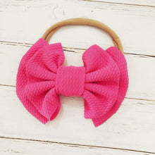 Load image into Gallery viewer, Modern Fashion Floral Headband Newborn Baby Elastic Hairbands Pearl Fresh Style Bow Knot For Girls
