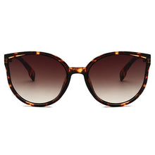 Load image into Gallery viewer, Luxury Modern Elegant Lady  Sunglasses WIth  Cat Eye Women Eyewear  Plastic Frame Clear Lens With  UV400 Protection
