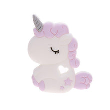 Load image into Gallery viewer, Unicorn Silicone Baby Teether Cartoon Animal BPA Free Rodents Teething  Shower Gifts Koala Penguin Owl Fox For Kids
