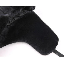 Load image into Gallery viewer, Bomber Hat Female Winter For Men Women Thick Warm Fur Velvet Cold Cap Male Snow Russian Ear Flap
