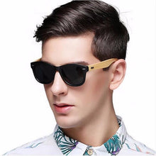 Load image into Gallery viewer, Bamboo Wood Retro and Classis  Handmade Sunglasses For Man and Woman Unisex Polarized  Sunglasses
