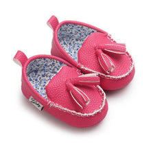 Load image into Gallery viewer, First Walkers Newborn Baby Shoes Toddler Prewalker Shoes Baby Boy Girl Leather Shoes
