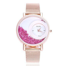 Load image into Gallery viewer, Women Ladies Bling Diamonds Crystal Strap Watch Fashion Luxury Stainless Steel Analog Quartz Wrist Watches gift For Women,Girls and Ladies

