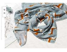 Load image into Gallery viewer, Baby Blankets Newborn Soft Organic Cotton Baby Blanket Muslin Swaddle Wrap Feeding Burp Cloth
