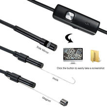 Load image into Gallery viewer, 1080P Full HD USB Android Camera Endoscope IP67 1920*1080 1m 2m 5m Micro  Inspection Video Camera Snake Borescope Tube
