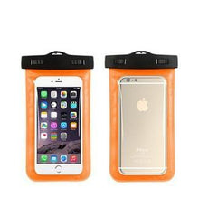Load image into Gallery viewer, Universal Waterproof Pouch Case Cell Phones Portable Bag Swimming Bags Dry Case Cover For iPhone Under 6.5 inch Large Phone Dry Bag Waterproof Case for iPhone
