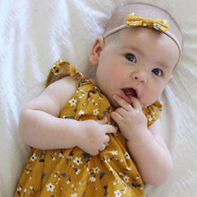 Load image into Gallery viewer, Newborn Infant Baby Girl Clothes Sleeveless Floral Bodysuit Headband 2PCS Jumpsuit Playsuit Outfit Dress For Girls
