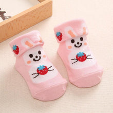 Load image into Gallery viewer, Anti Slip Floor Cartoon Kids Toddlers Autumn Spring Newborn Cute Cotton Baby Socks Girl Boy Infant Socks for Kids

