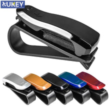 Load image into Gallery viewer, Universal Car Auto Sun Visor Glasses Box Sunglasses Clip Card Ticket Holder Fastener Pen Case Eyeglasses Accessories
