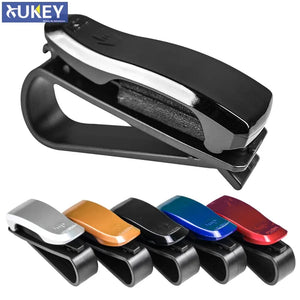 Universal Car Auto Sun Visor Glasses Box Sunglasses Clip Card Ticket Holder Fastener Pen Case Eyeglasses Accessories