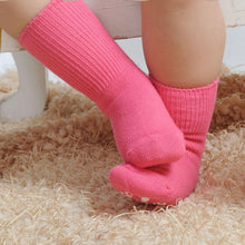 Load image into Gallery viewer, Cotton Baby Candy Color Anti Slip  Soft Kids Floor Socks For Newborn Baby Boy And Girls
