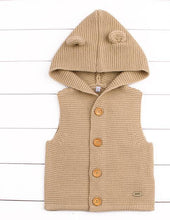 Load image into Gallery viewer, Modern Winter Warm Knit Cardigan Long Sleeve Hooded Sweaters for Newborn Infant Jacket And Coat Combination Clotes
