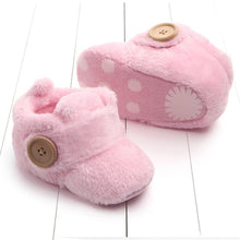 Load image into Gallery viewer, Baby Toddler First Walkers Baby Shoes Soft Slippers Cute Shoes Winter Non-Slip Baby Warm Autumn Comfortable Shoes
