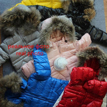 Load image into Gallery viewer, Winter Snowsuit for Climbing  Babyboy Jacket  Outdoor Infant Clothes for Girls/Boys For Ski And Winter
