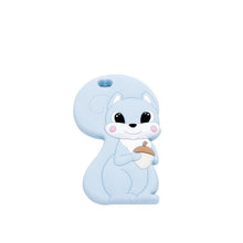 Load image into Gallery viewer, BPA Free Food Grade Silicone Teethers Cartoon Animals Shape Pacifier Clips, Accessories Baby Teething 1pc
