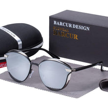 Load image into Gallery viewer, Luxury New Fashion Polarized Women Round Rimeless Popular Retro Classic Sunglasses Ladies lunette de soleil femme
