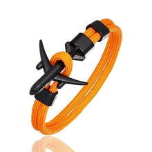 Load image into Gallery viewer, Modern NEW Planes Bracelets For Men and Women In Elegant Charm Chain Paracord Bracelet Metal Airplane Hooks Summer Style
