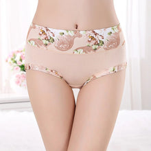 Load image into Gallery viewer, 3Pcs/Lot Women Panties Underwear Plus size 4XL Modal Sexy Vs Calcinha Bragas Mujer Culotte Femme Women&#39;s Printing Briefs Panty
