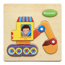 Load image into Gallery viewer, Wooden 3D Stevvex Modern Interesting Baby Learning Puzzles for Children Cartoon Animal Fruit Puzzles Intelligence Kids Children Educational Toy
