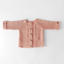 Load image into Gallery viewer, Modern Cotton Baby Girl Cardigan Clothes With knitted Outerwear &amp; Coats for Infant Boys and Girls Romper Winter Jumpsuit
