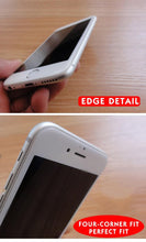 Load image into Gallery viewer, 3Pcs/lot for iphone glass Protective glass iphone Full Cover Tempered Glass for iphone 6 7 8 Screen Protector For iphone 8 Plus Full Coverage Tempered Glass Screen Protector Film Edge
