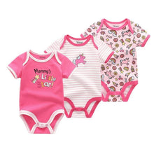 Load image into Gallery viewer, 3PCS/Set Modern Fashion Baby Clothes Bodysuits Baby Clothes Unicorn Clothing Unisex 0-12M Baby Bodysuits Romper and Jumpsuit Set For Kids and Baby
