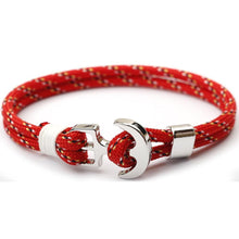 Load image into Gallery viewer, Luxury Modern Handamde Multilayer Anchor Bracelets Charm Survival Rope Chain Fashion Jewelry Bracelet For Men and Women
