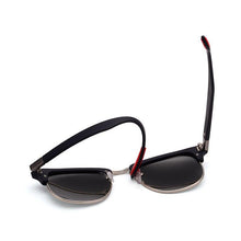Load image into Gallery viewer, Popular Retro New Polarized Men's Sunglasses UV400 Square Half Metal Frame  Ladies Sunglasses Brand Design Glasses Driving Sunglasses
