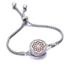 Load image into Gallery viewer, Elegant New Fashion Modern Perfume Amazing Luxury Bracelet Essential Oil Aromatherapy Locket Bracelet For Women
