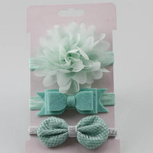 Load image into Gallery viewer, Luxury Modern Baby Headband Crown Flower Bows Hairband Baby Girl Headbands Newborn Hair Accessories Elastic Baby Hair Band
