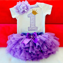 Load image into Gallery viewer, Baby First Birthday Outfits Tutu Tulle for 1 Year Party Fluffy Pink Communion Toddler Christening Gown Dresses For Girls
