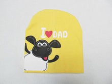Load image into Gallery viewer, Modern Popular Baby Knitted Warm Cotton Beanie Hat cap For Toddler Baby Kids Cap for Girls &amp;  Boys I love Mama Prints Baby Hat Design
