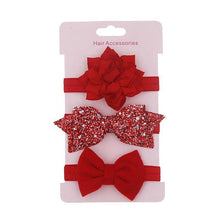 Load image into Gallery viewer, Luxury Modern Baby Headband Crown Flower Bows Hairband Baby Girl Headbands Newborn Hair Accessories Elastic Baby Hair Band
