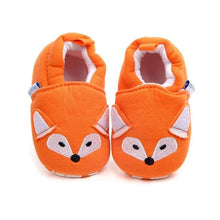 Load image into Gallery viewer, Newborn Baby First Walker Girls Boy Shoes Cartoon Animals Cotton Shoe Toddler Soft Sole Anti-slip Infant Shoes
