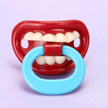 Load image into Gallery viewer, Modern Intereting Food Grade Silicone Funny Baby Pacifiers Nipple Teethers Toddler Pacifier For Baby Boys and Girls
