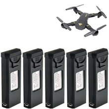 Load image into Gallery viewer, 6pcs Lipo Battery Charger Sets For VISUO XS809S XS809HW XS809W XS809 3.7V 900mAh RC Drones Quadcopter Spare Parts Accessories
