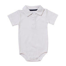 Load image into Gallery viewer, Summer Baby Boy/Girl Turn-down Collar Rompers Infant Newborn Cotton Clothes Jumpsuit
